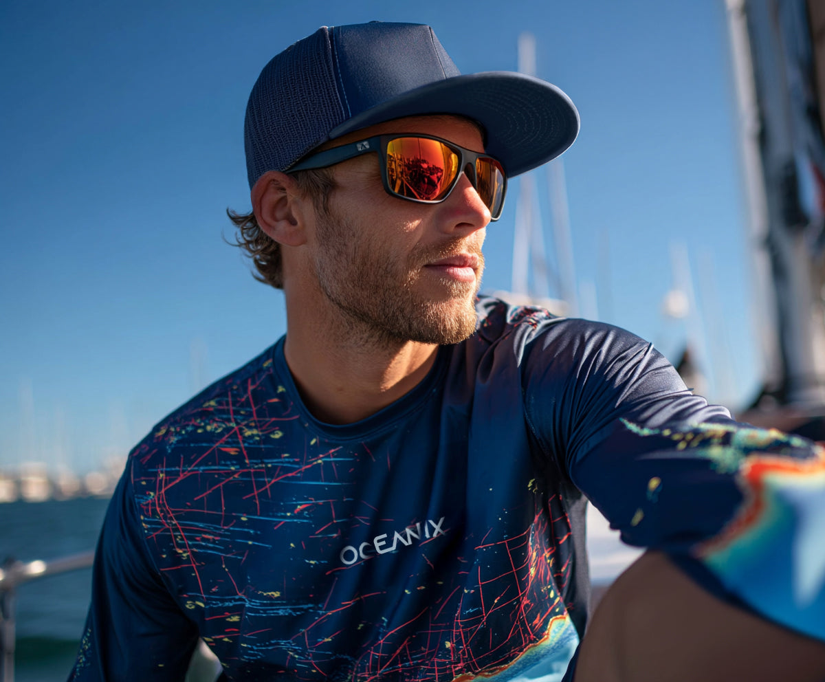 Men's Long Sleeve UV Shirt + Add Your Logo