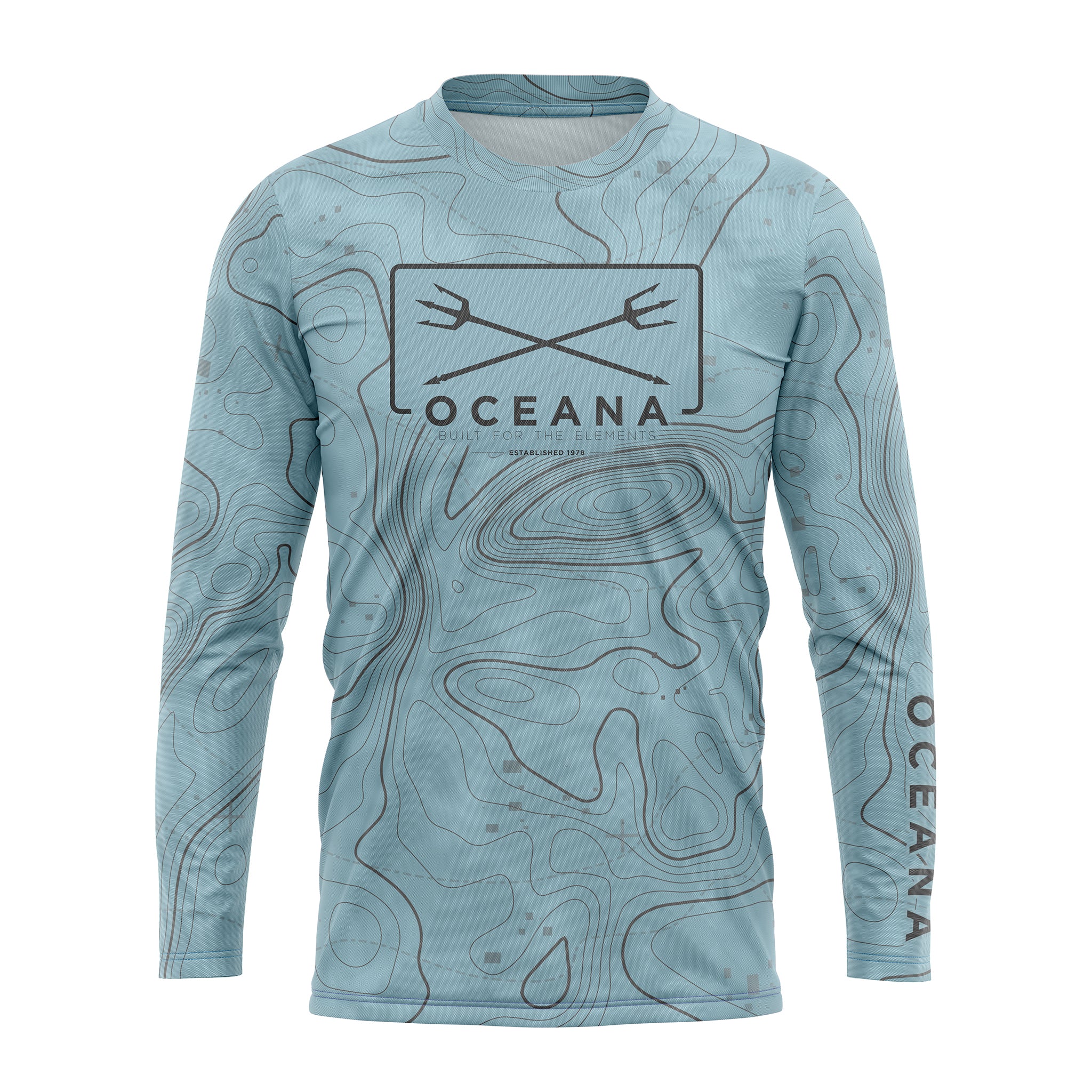 Men's Long Sleeve UV Shirt + Add Your Logo