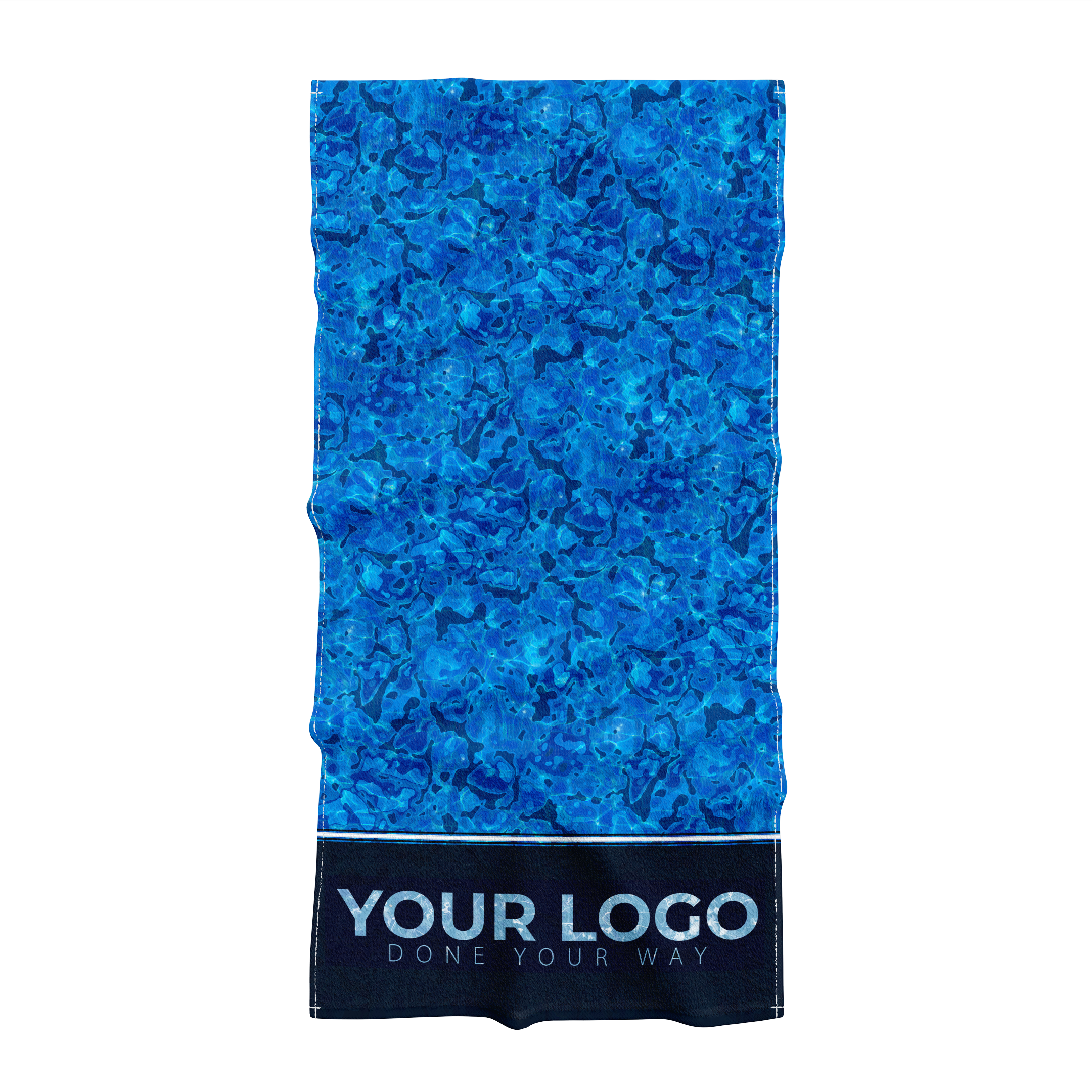 30"x60" Custom Beach Towel- Add Your Logo
