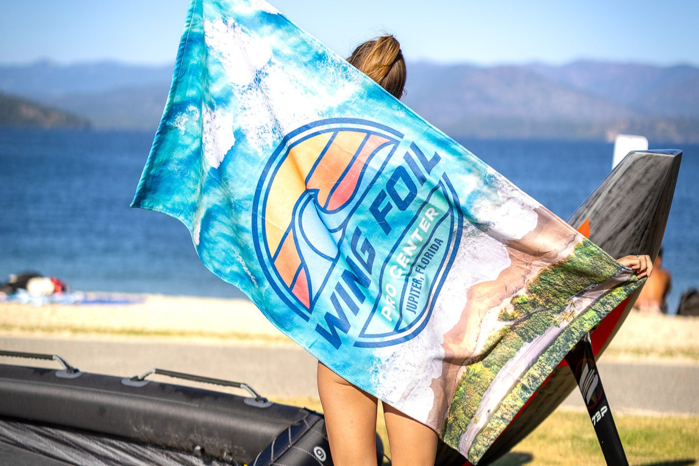 30"x60" Custom Beach Towel- Add Your Logo