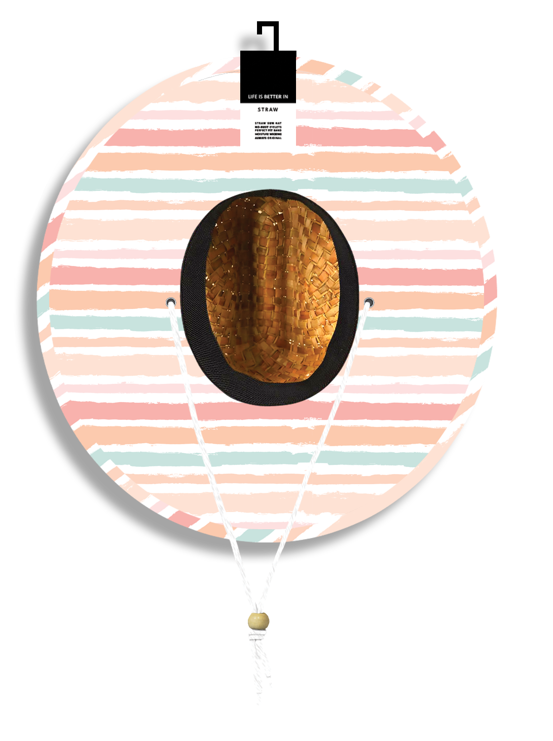 Small Fit Custom Straw Hat- Add Your Branding