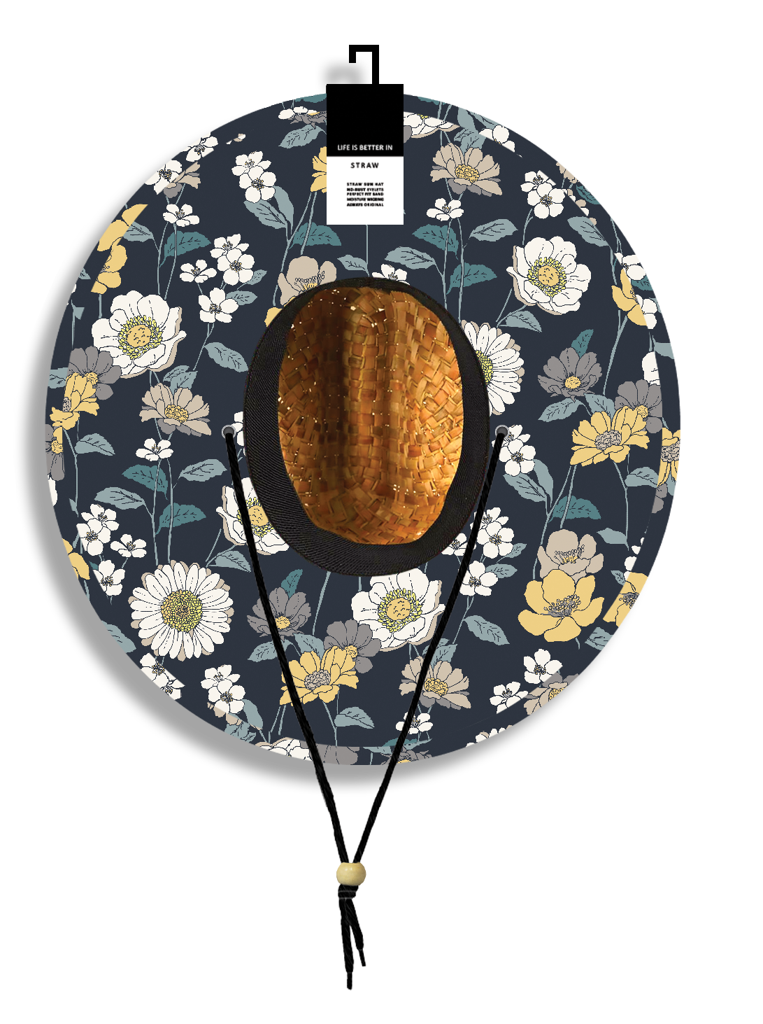 Small Fit Custom Straw Hat- Add Your Branding