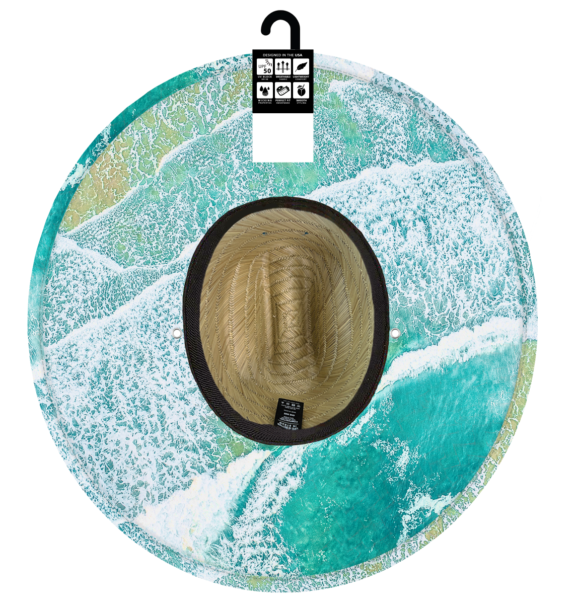 Kids Fit Custom Straw Hat- Add Your Branding