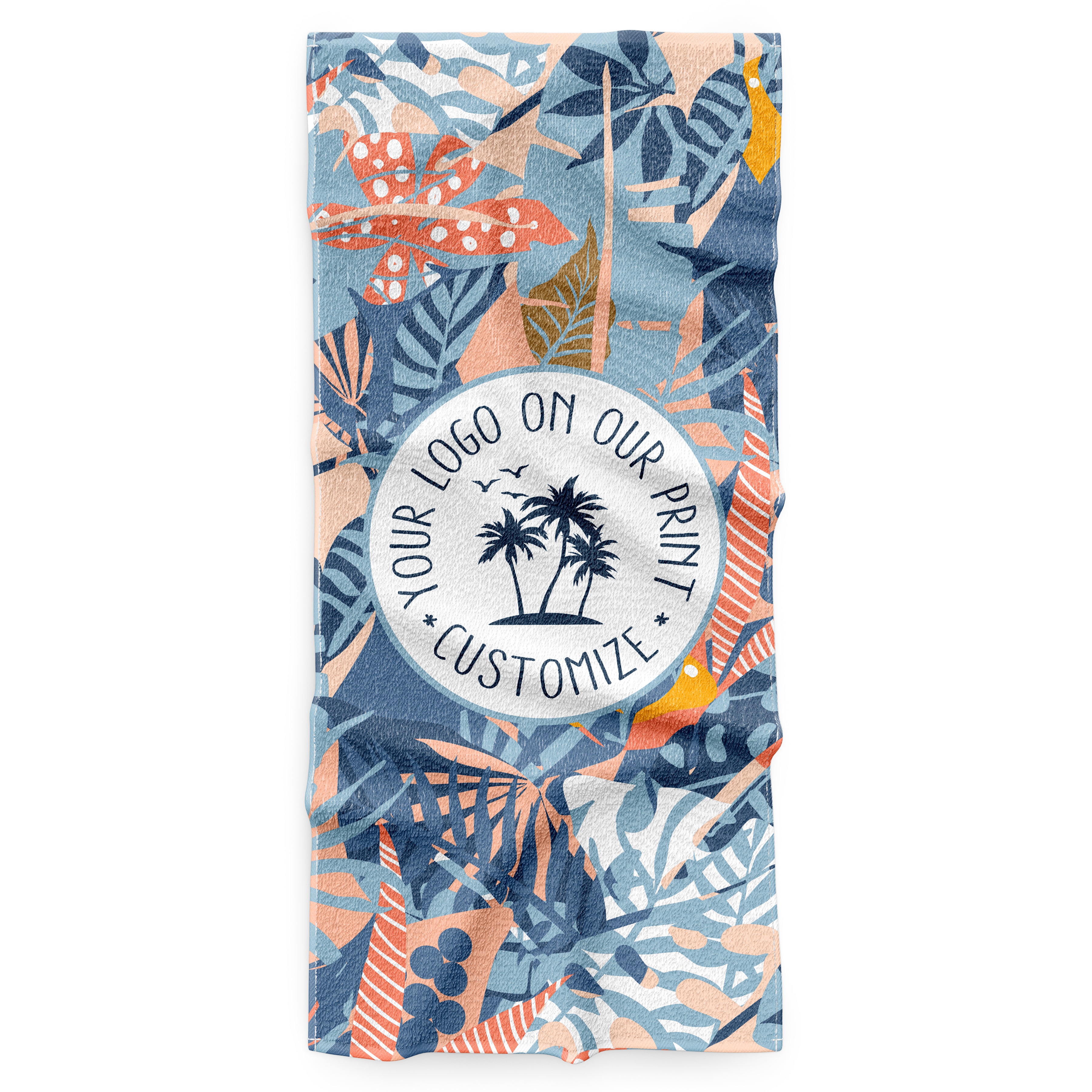 30"x65" The One- Custom Travel Towel - Add Your Logo