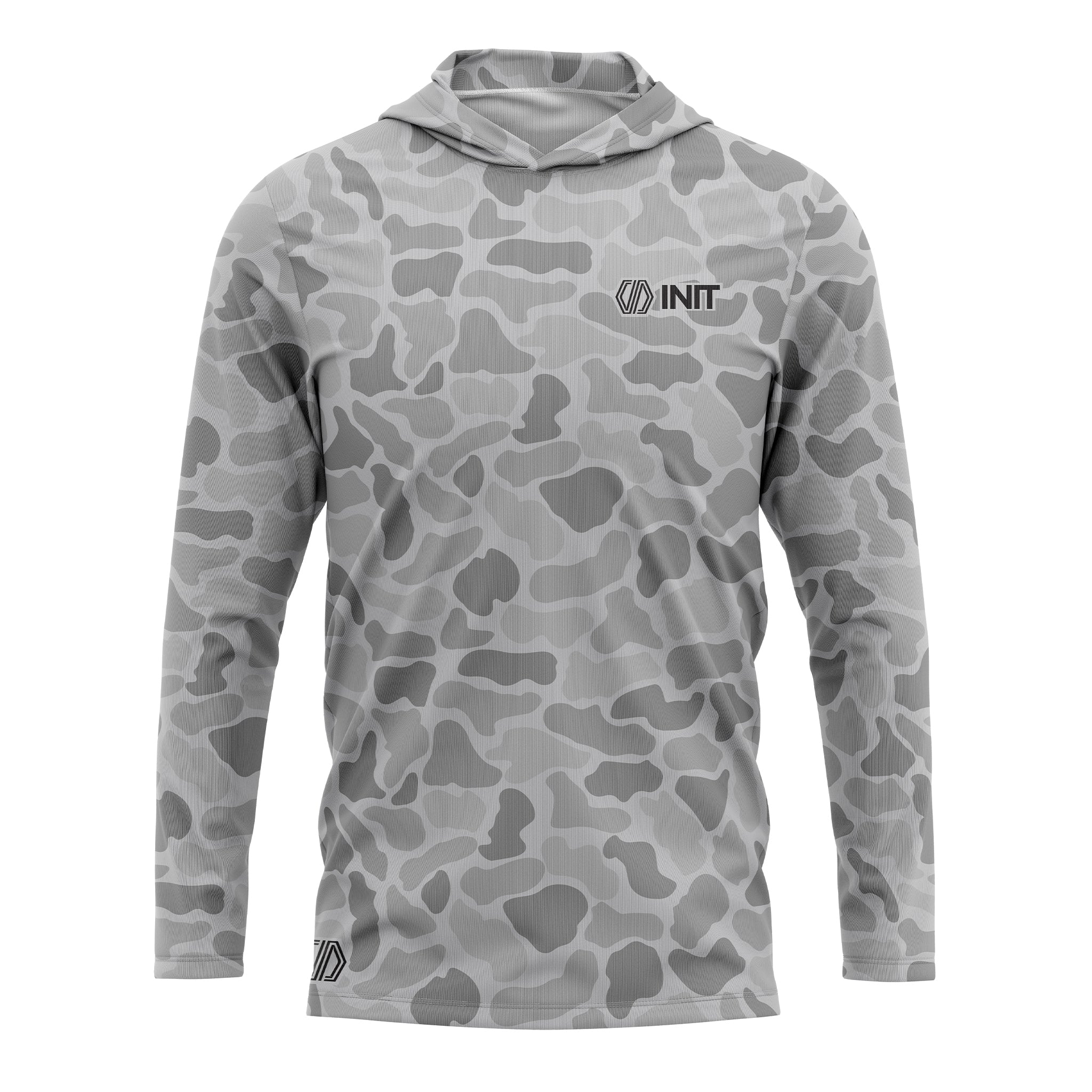 Men's Hooded UV Shirt Mens + Add Your Logo