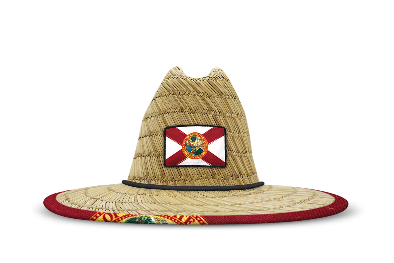 Kids Fit Custom Straw Hat- Add Your Branding