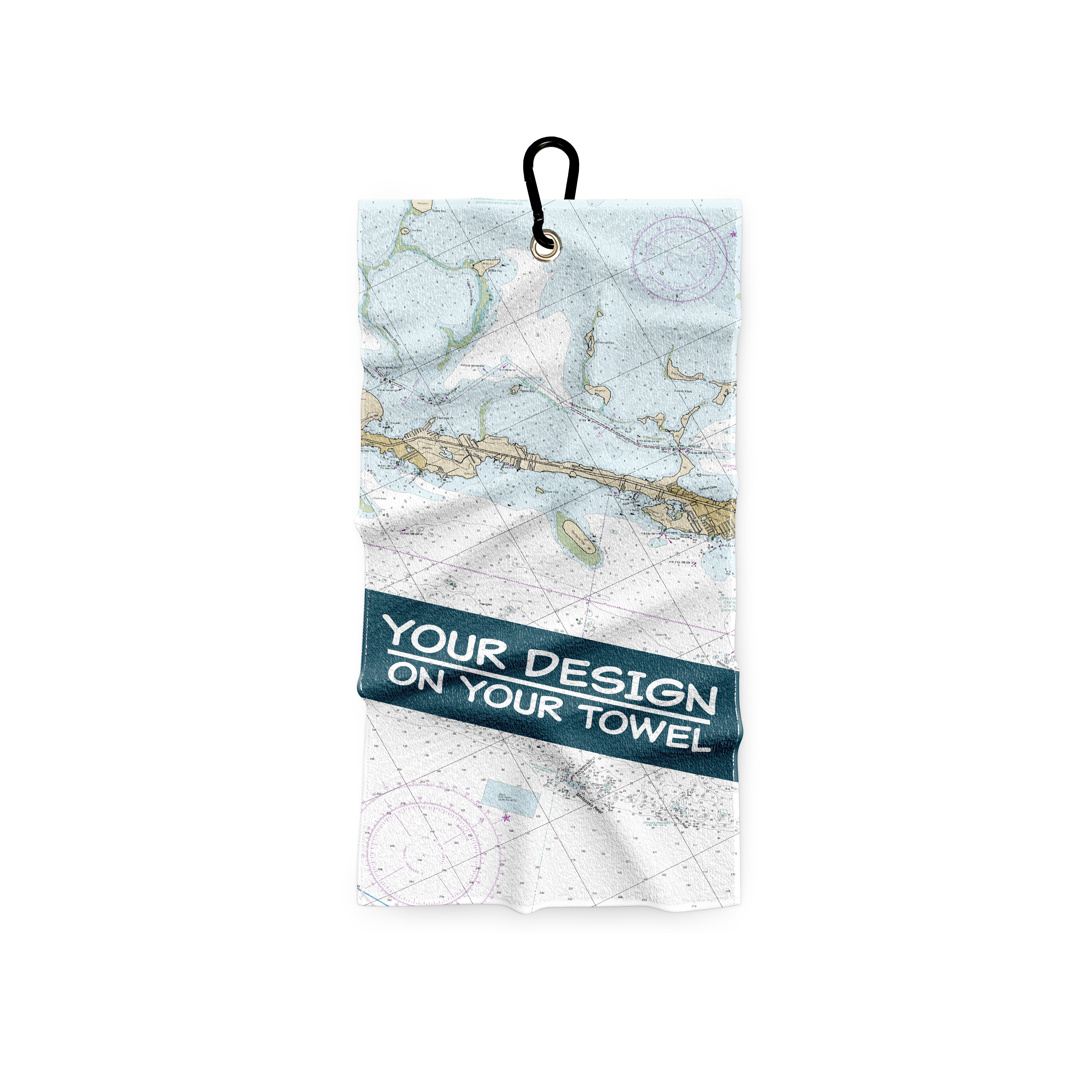 7.5"x15" Custom Fishing / Brewery / Golf Towel- 100% Custom