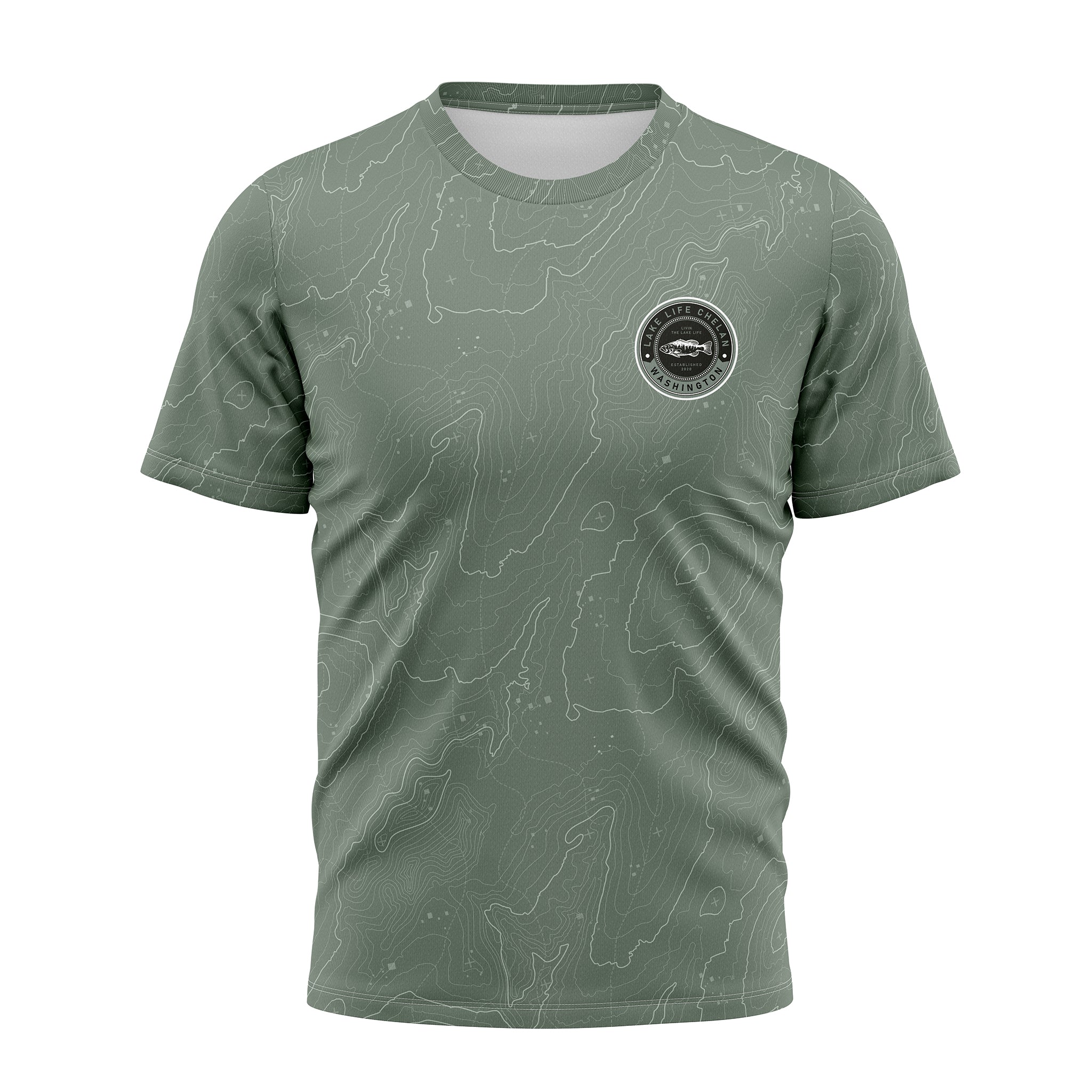 Men's Short Sleeve UV Shirt + Add Your Logo