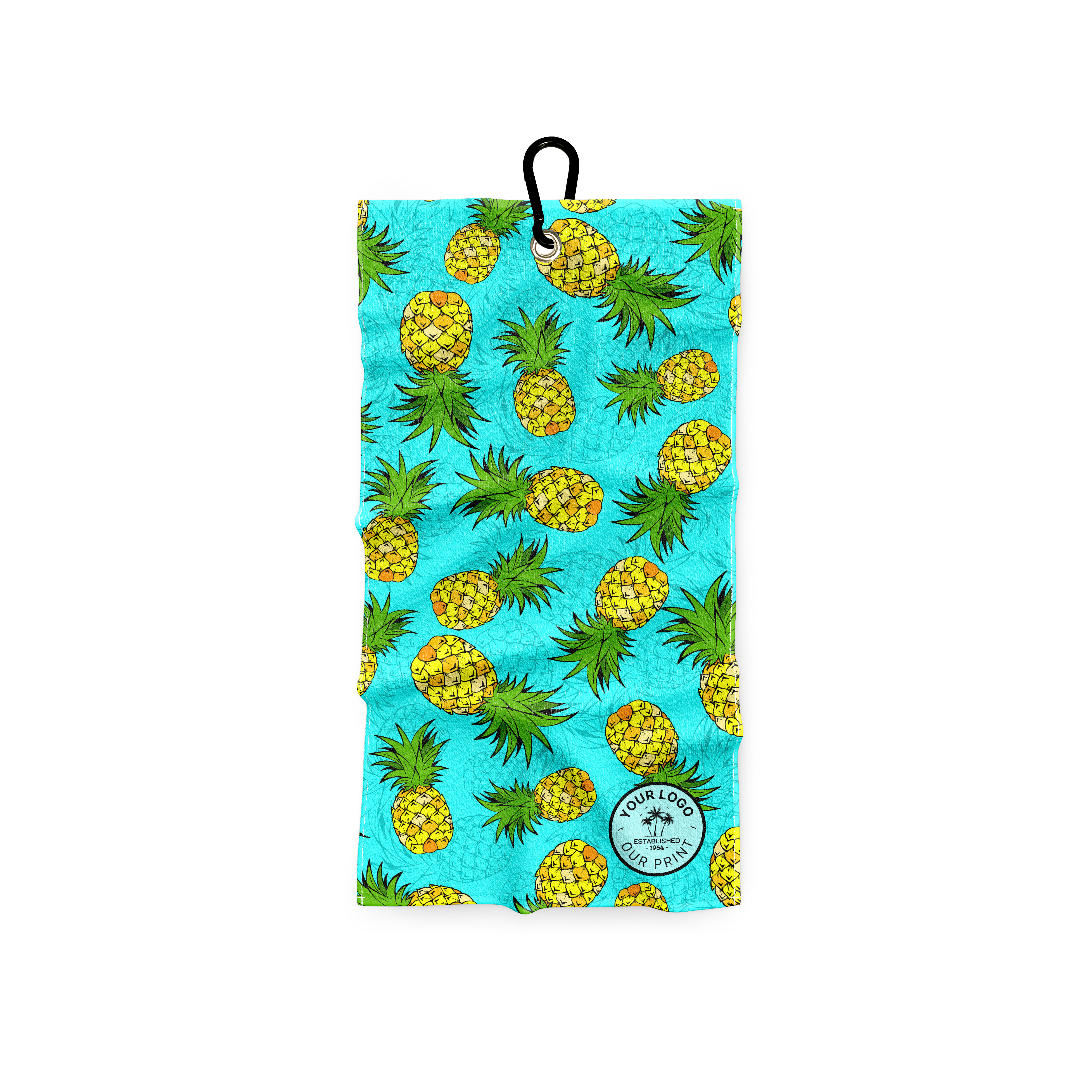 7.5"x15" Custom Fishing / Brewery / Golf Towel - Add Your Logo