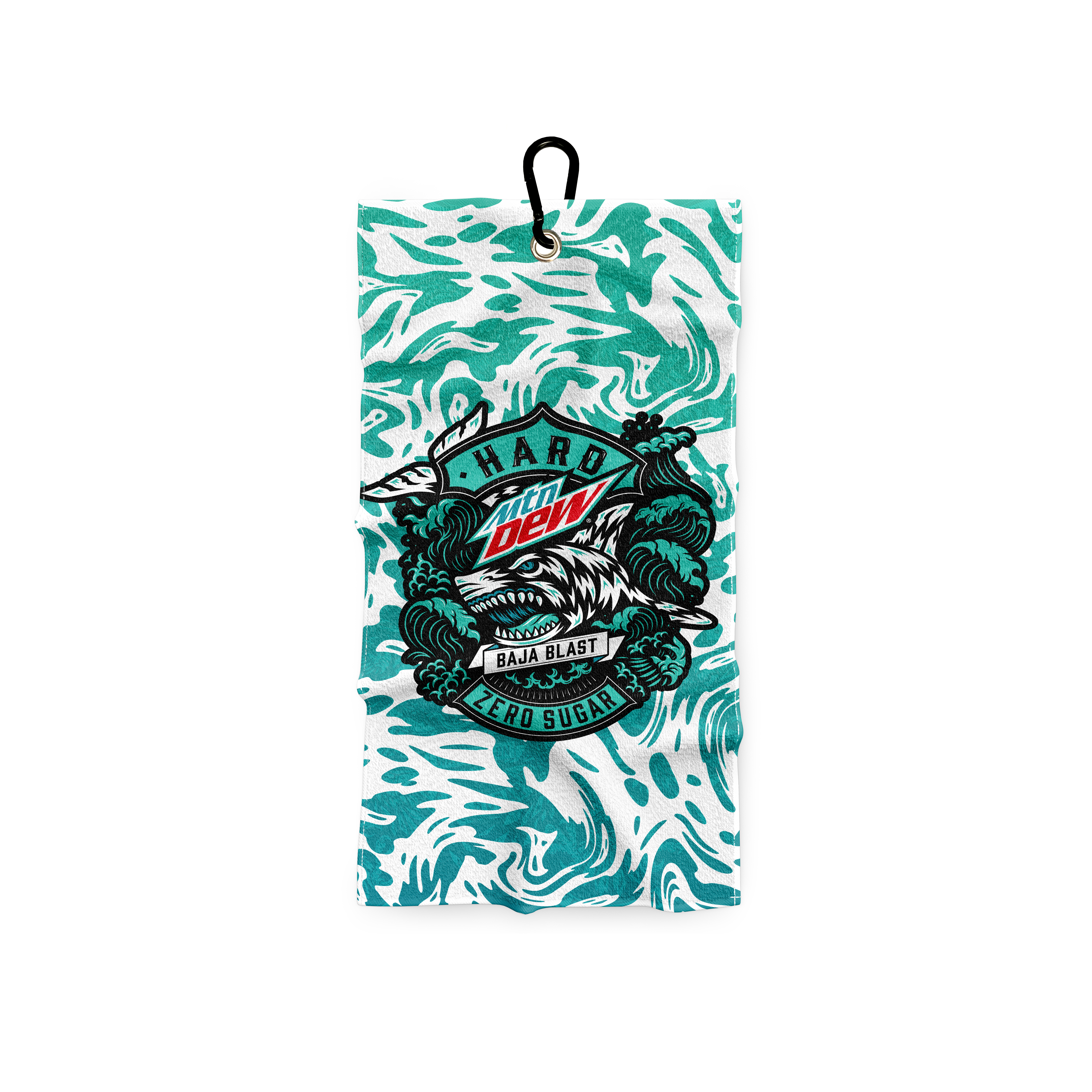 7.5"x15" Custom Fishing / Brewery / Golf Towel - Add Your Logo