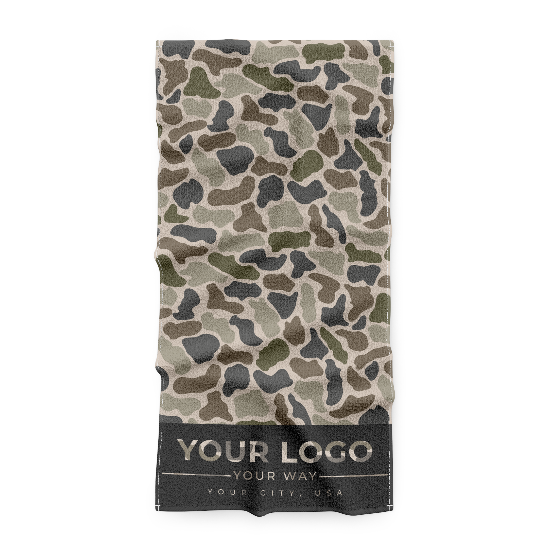 30"x60" Custom Beach Towel- Add Your Logo