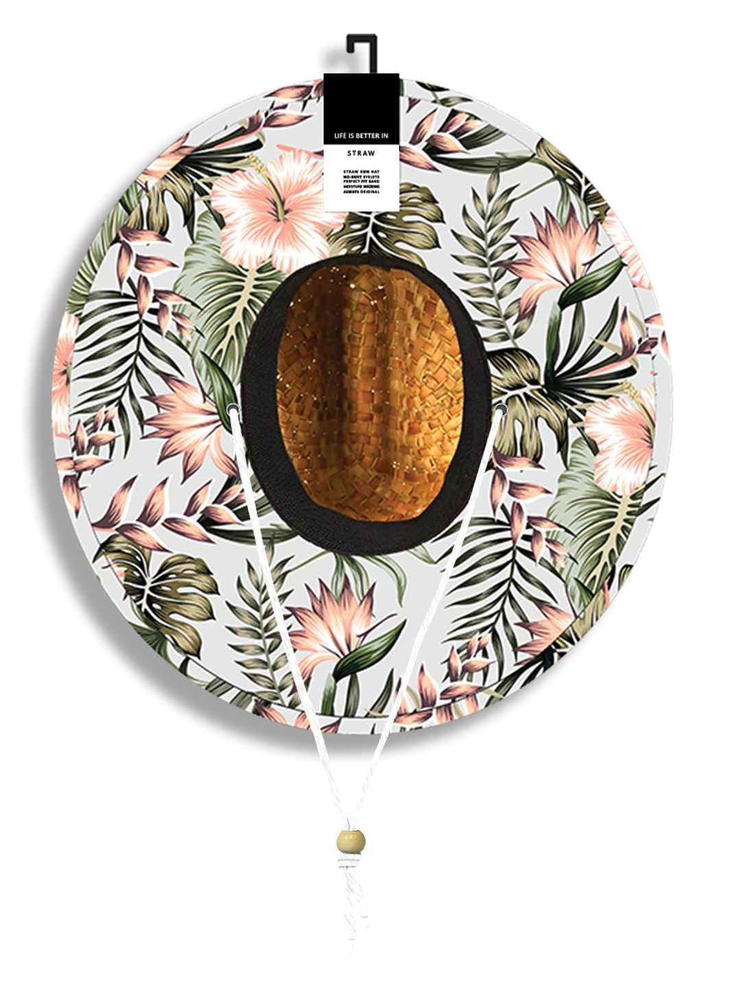 Small Fit Custom Straw Hat- Add Your Branding