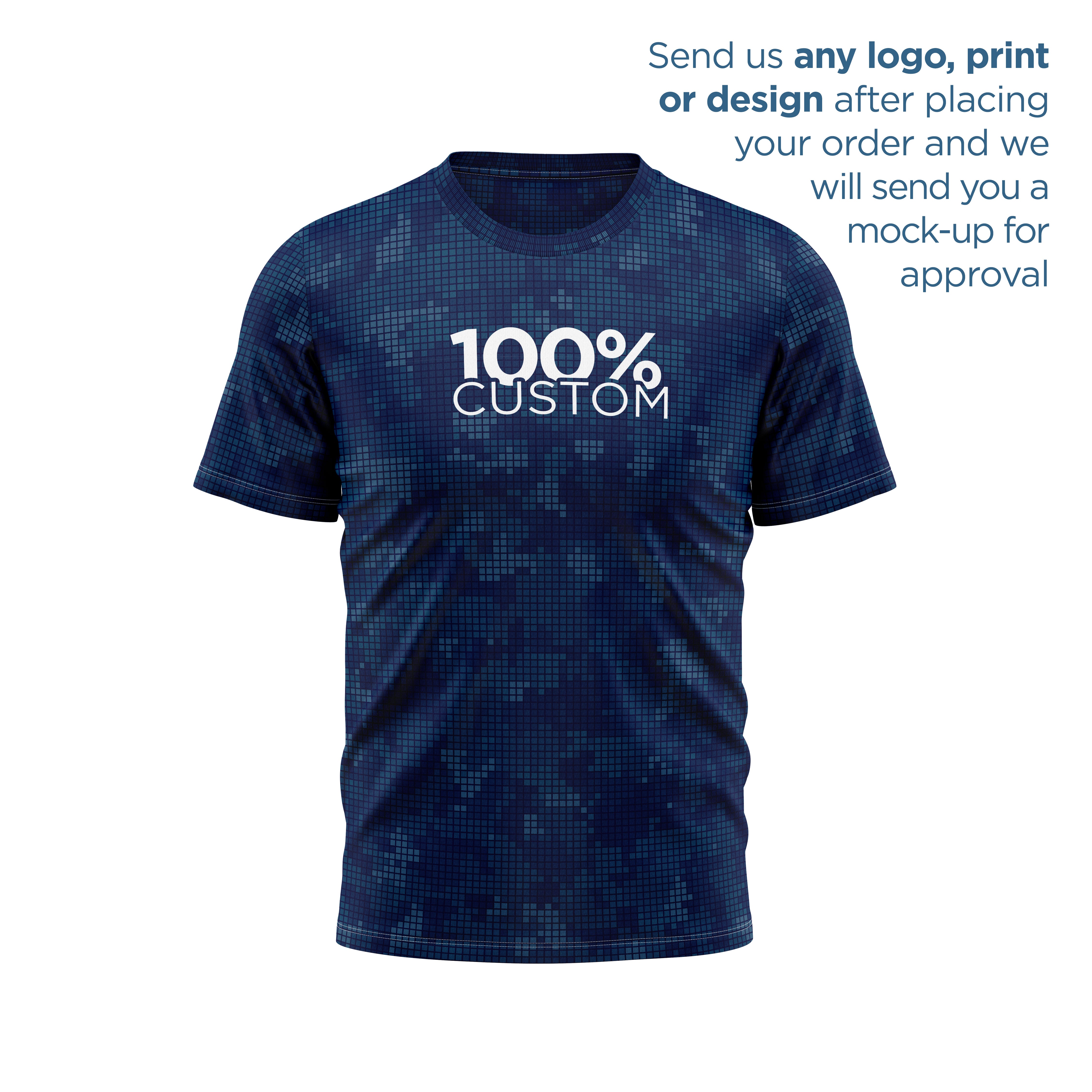 Men's Short Sleeve UV Shirt - 100% Custom
