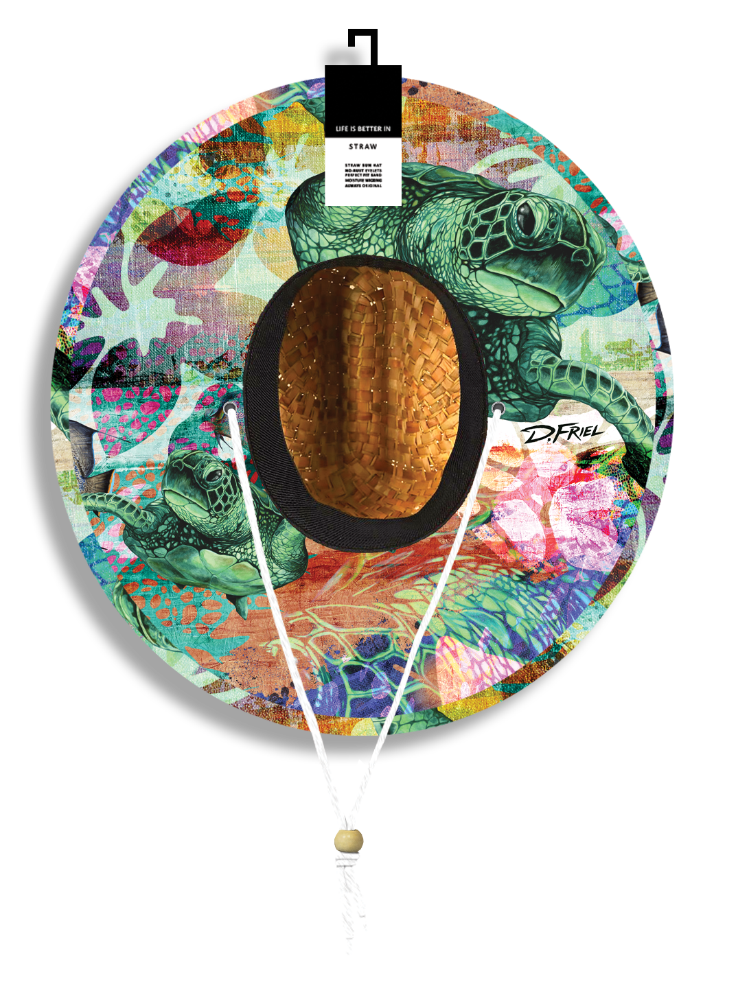 Small Fit Custom Straw Hat- Add Your Branding