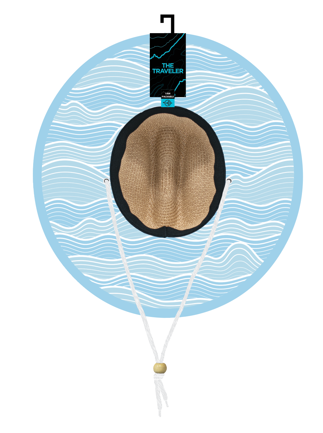 Traveler Straw Hat- Add Your Branding