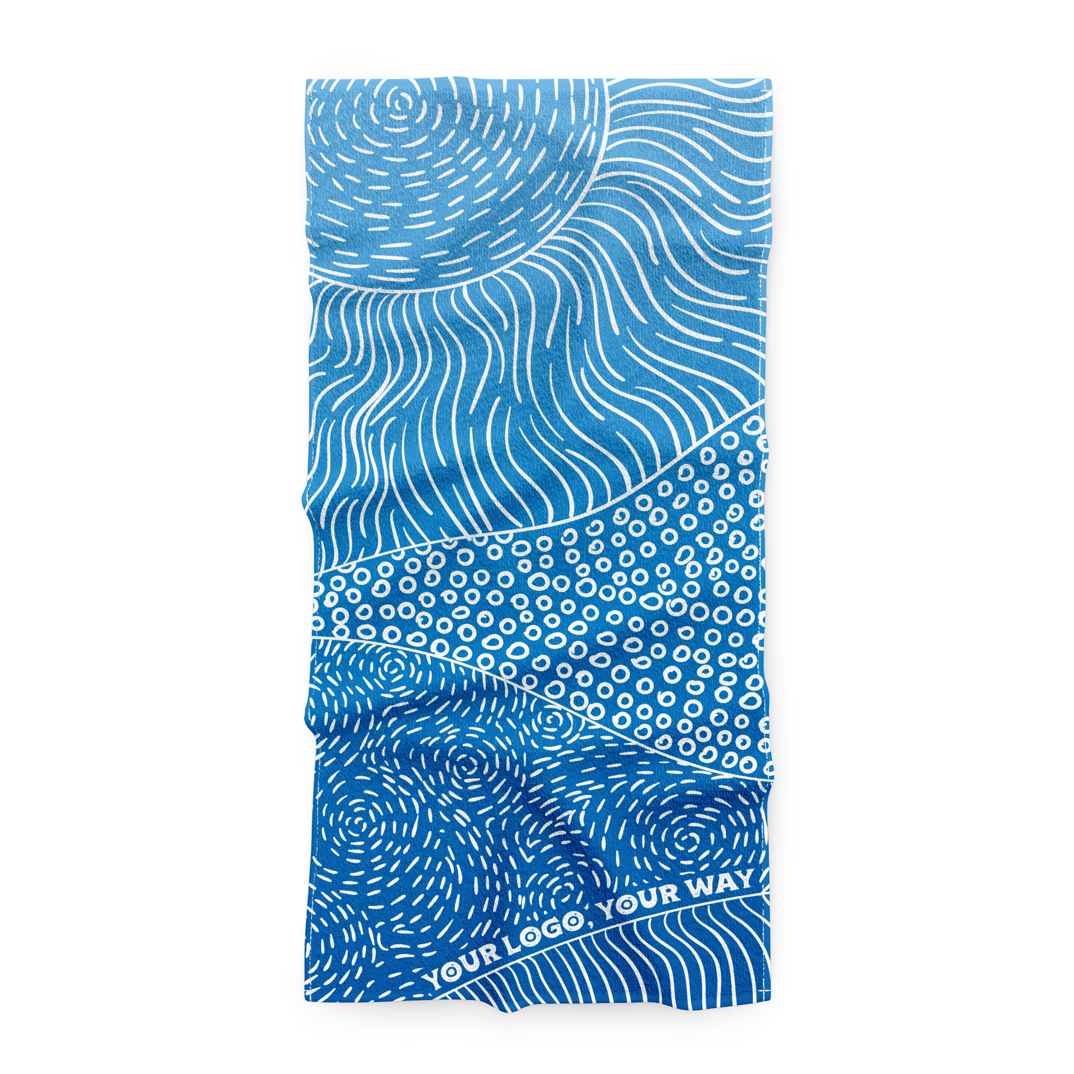 30"x60" Custom Beach Towel- Add Your Logo