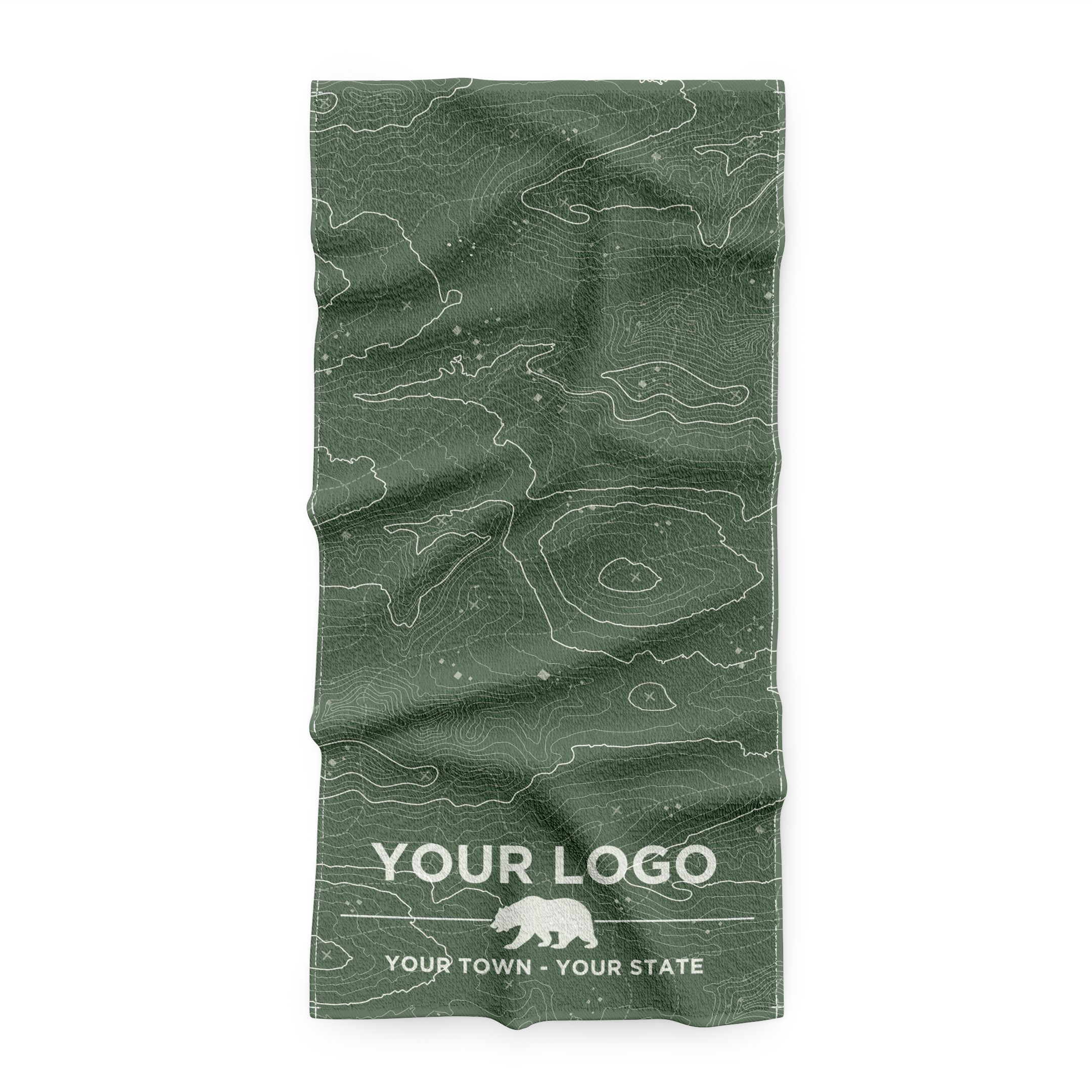 30"x60" Custom Beach Towel- Add Your Logo