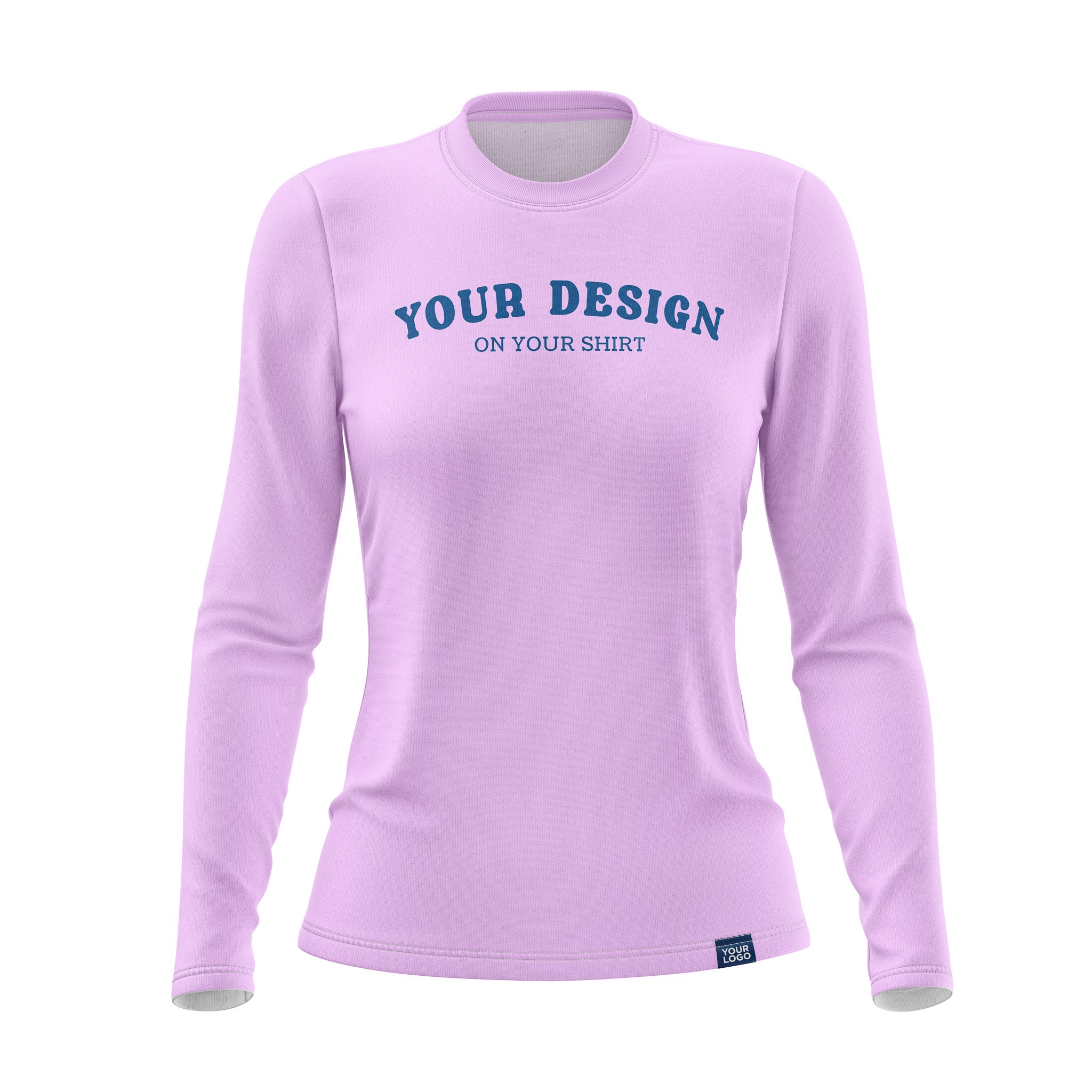 Women's Long Sleeve UV Shirt + Add Your Logo