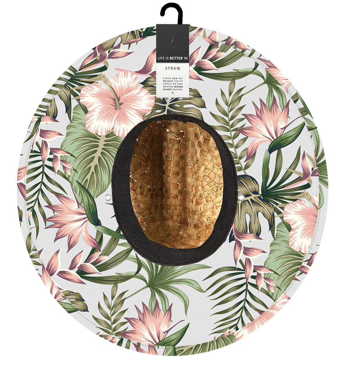 Kids Fit Custom Straw Hat- Add Your Branding