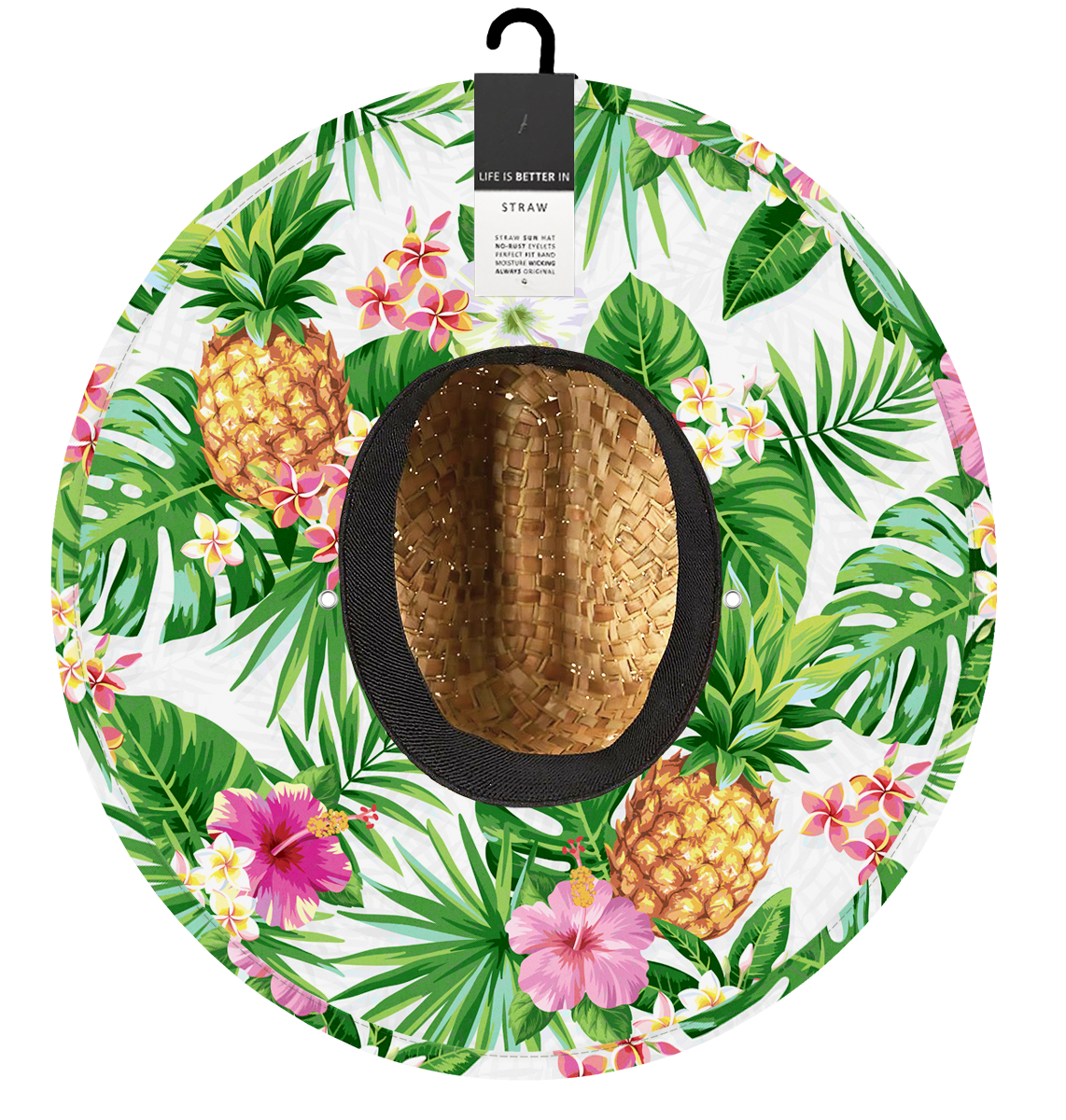 Small Fit Custom Straw Hat- Add Your Branding