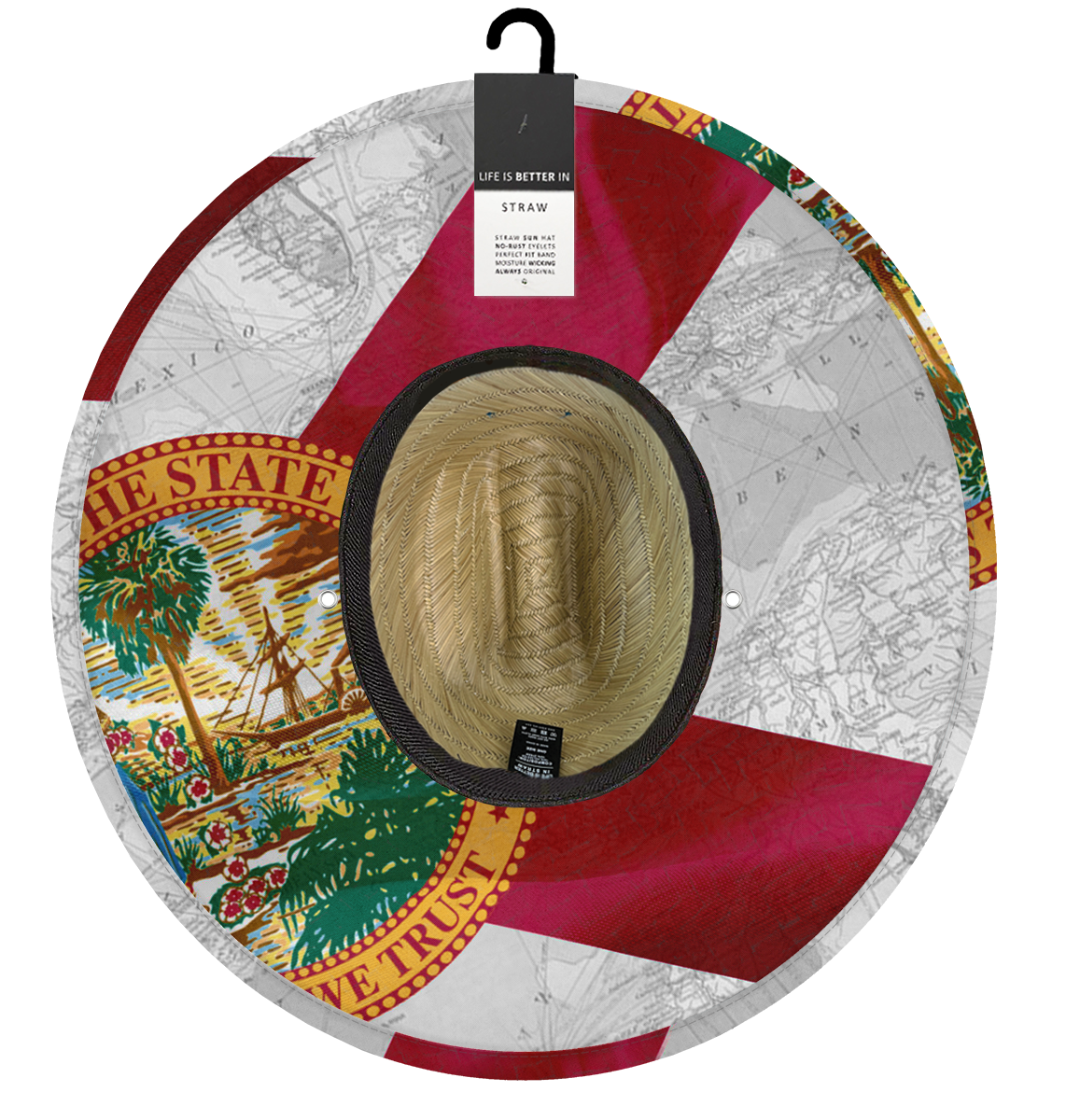 Kids Fit Custom Straw Hat- Add Your Branding