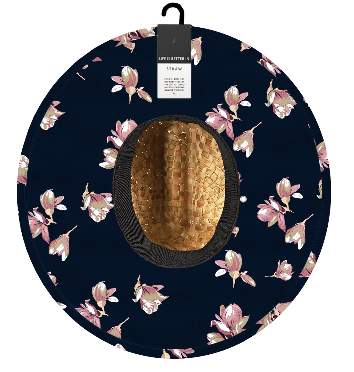 Small Fit Custom Straw Hat- Add Your Branding