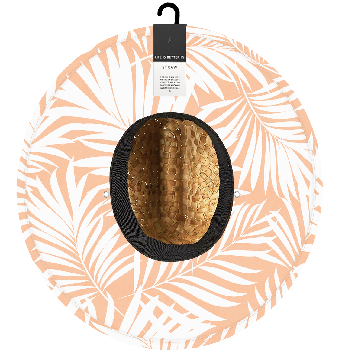 Small Fit Custom Straw Hat- Add Your Branding