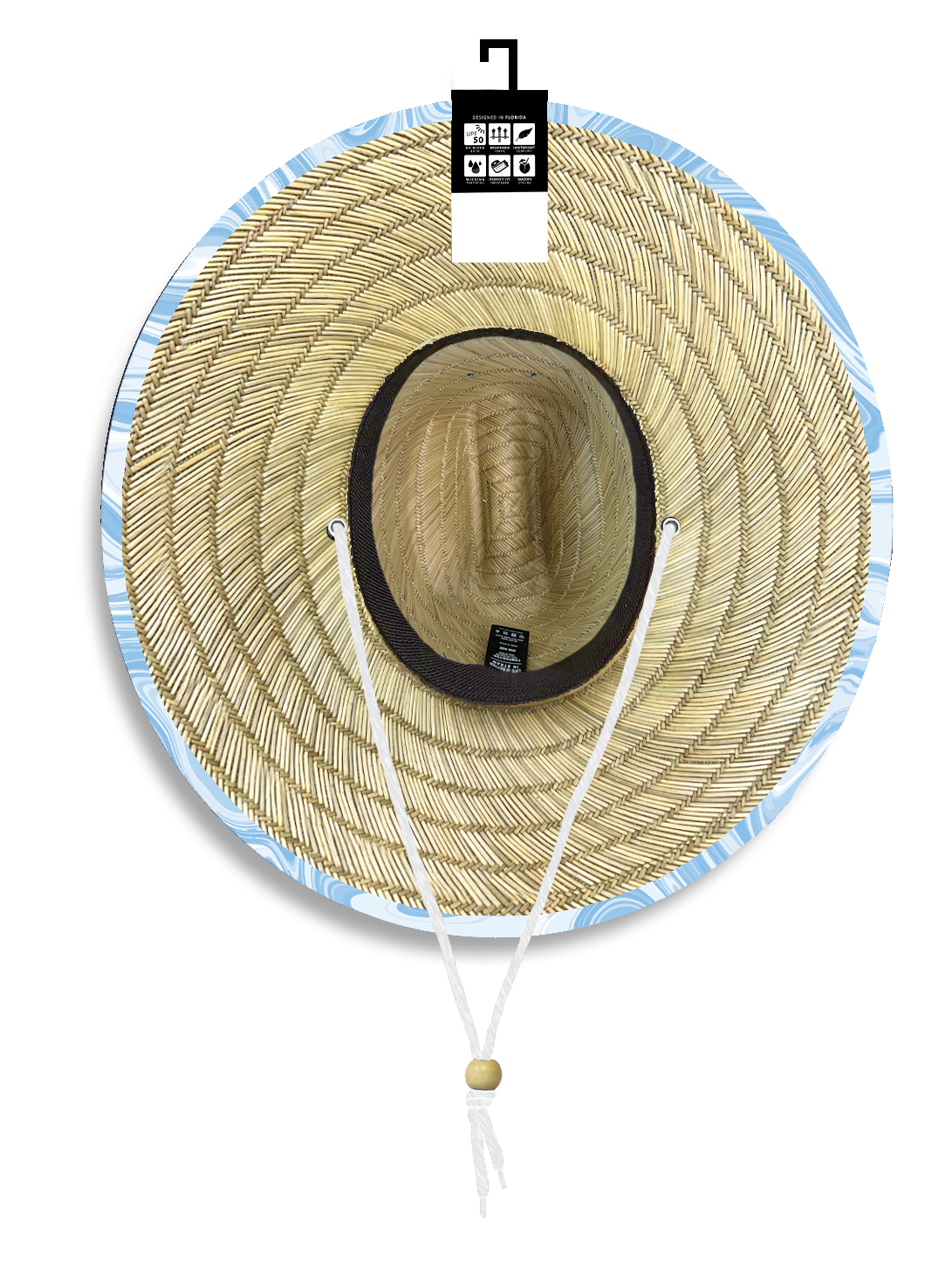Small Fit Custom Straw Hat- Add Your Branding