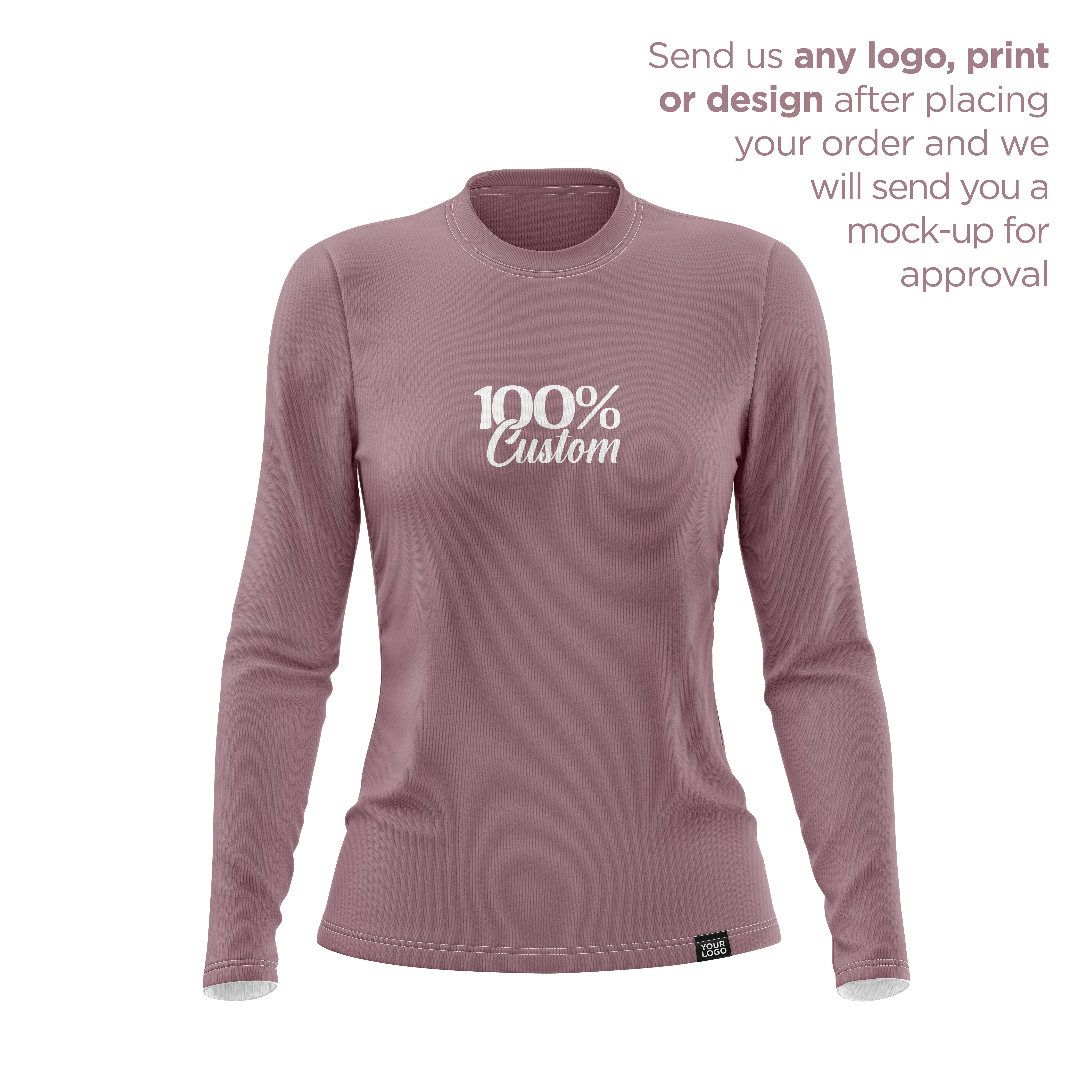 Women's Long Sleeve UV Shirt - 100% Custom
